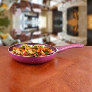 2 PCS Mosaic Non-Stick Cookware Set Aluminium Material - Product Image 5