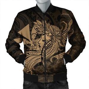 Wholesale Custom Men's Polyester Satin Varsity Bomber Jacket Front Zipper Breathable Quick-Dry Windproof Eco-Friendly <b>Winter</b> - Product Image 5