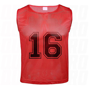 Duramesh Pinnies Scrimmage Vest for Kids Youth and Adults Breathable Lightweight Numbered <b>Training</b> Penny Jerseys for Soccer - Product Image 4