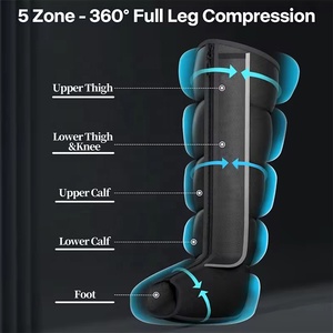 Professional Sequential <b>Air</b> Compression <b>Boots</b> System Timing Control EU Plug Enhanced Leg Massager 5 Chambers OEM ODM AS ALL STAR - Product Image 3