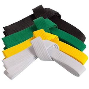 Unisex High Quality 100% Cotton Kung Fu Martial Arts Belt Customizable Karate BJJ Judo Taekwondo Rank Belts - Product Image 1