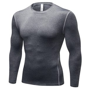 men women rashguard long sleeve <b>compression</b> <b>shirt</b> quick dry stretch gym training fitness sports top activewear wear style - Product Image 1