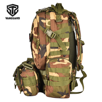 Sac à dos tactique imperméable grande capacité 2026 avec fermeture éclair, motif camouflage, pour camping, chasse, survie en milieu sauvage, entraînement d'assaut, 35L