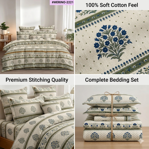 Juego de Ropa de Cama de Microfibra, Tamaño Individual, 4 Piezas, Juego de Sábanas Modernas con Estampado Suave y Fundas de Almohada, 400 Hilos, Calidad de Hotel, Venta al por Mayor - Product Image 4
