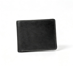 [In stock][Retail Price] Handmade Castello Nubuck Leather <b>RFID</b> <b>Men</b> Bi-fold <b>Wallet</b> Black Brown Light Brown - Product Image 5