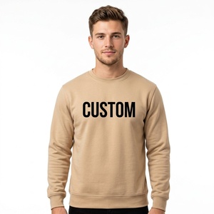 Sweat-shirt personnalisé pour homme en molleton de coton épais, col rond, pull décontracté, streetwear, vêtements de sport, fabricant en gros - Product Image 5