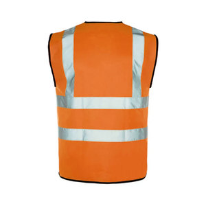 Gilet de travail à prix avantageux, meilleure vente, 100% polyester, gilet de sécurité pour hommes, sur mesure, faible MOQ, gilet de sécurité - Product Image 6