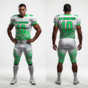 Camisetas de Fútbol Americano Personalizadas Premium, Tallas Grandes, Unisex, Mezcla de Spandex/Algodón, Manga Corta, Secado Rápido, Transpirables, para Verano - Product Image 6