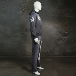 ชุดวอร์มผู้ชายแบบ 2 in 1 แฟชั่นทันสมัย คุณภาพสูง ผลิตตามสั่ง ผ้าฝ้ายแท้ 100% ระบายอากาศได้ดี เหมาะสำหรับวิ่งออกกำลังกายและเล่นกีฬา - Product Image 4