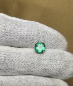 Top Quality Natural Green Emerald Octagon Cut Loose Gemstone for Jewelry Manufacturing - Product Image 4
