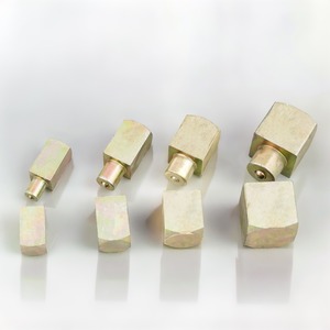 Bisagras de Barril Cuadradas de Acero Pulido para Barandillas Contemporáneas, Ángulo de Apertura de 180 Grados, Herrajes Modernos, Ajustables, Fácil Instalación - Product Image 2