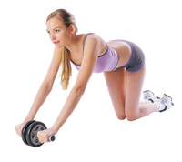 Roue abdominale ALLWINWIN ABW35 - Rouleau d'exercice pour le renforcement du tronc et la musculation