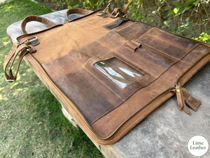 Premium Genuine Leather Fringe Handbag for Women – Vintage Boho Style Shoulder <b>Bag</b> with Tassels & <b>Studded</b> Detail - Product Image 2