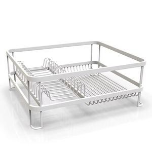 Organizador de platos de acero inoxidable de alta capacidad con ranuras dedicadas para platos y tazones - Product Image 6