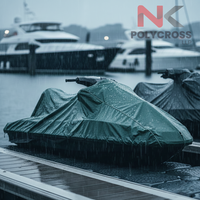 Housse de protection imperméable pour jet ski marin, tissu de protection extérieur pour embarcation personnelle, housse de rangement pour jet ski