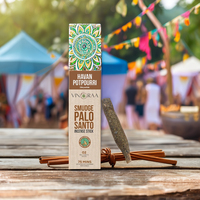 Bâtons d'encens roulés à la main de la série botanique Palo Santo Diffuseur d'aromathérapie enduit d'herbes aromatiques et pot-pourri Hawan