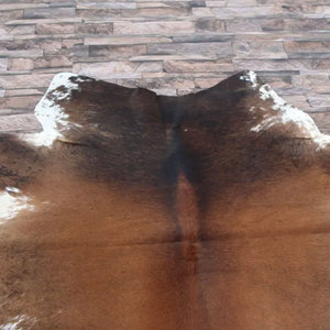 Tapis en cuir de vache véritable, tapis en peau de vache naturelle pour la décoration de la chambre à coucher et du salon, tapis en cuir de vache naturel - Product Image 1