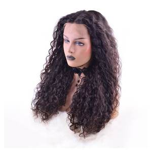 Perruque Cheveux Humains Bouclés Kinky avec Dentelle Frontale HD Transparente Suisse 13x4 Pré-Pluckée, Perruques de Cheveux Humains Vierges pour Femmes - Product Image 2