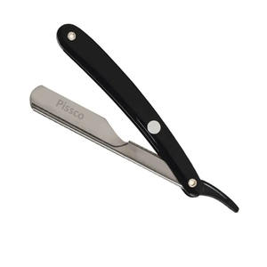 Rasoir droit pliant en acier inoxydable avec lame droite, couteau de barbier, rasoir personnalisé avec logo - Product Image 5