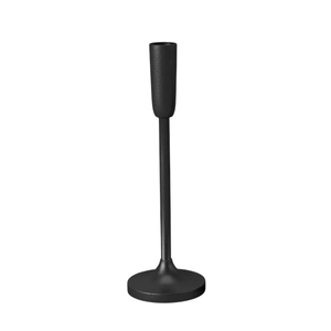 Support à bougies en gros pour la décoration intérieure, porte-bougie de haute qualité, finition noire, en aluminium coulé, personnalisé et fait main - Product Image 3