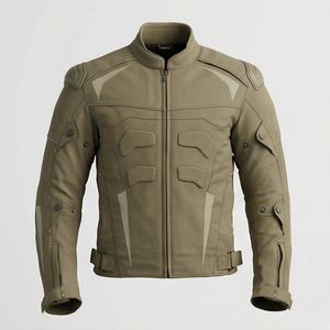 Chaqueta de Motociclista de Cuero Genuino para Hombre de la Mejor Calidad, Nueva Colección de Invierno, Chaquetas de Motocicleta con Protecciones Desmontables Personalizadas - Product Image 1