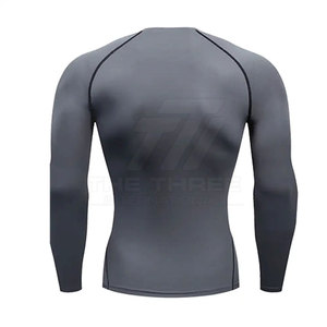 Camiseta Deportiva Elástica Transpirable de Secado Rápido Ecológica de Primera Calidad para Hombre para Fisicoculturismo Entrenamiento en Gimnasio Ajuste Cómodo Completo - Product Image 2