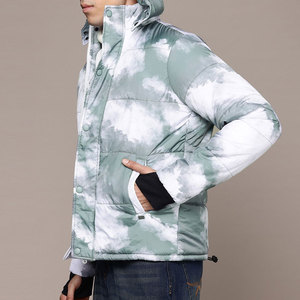 Veste matelassée en toile imperméable et respirante de qualité supérieure pour homme, confortable et chaude pour l'hiver, avec capuche, taille personnalisée, fermeture avant – Grande Vente - Product Image 2