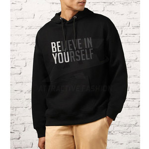 Hoodies surdimensionnés au design classique, coupe épurée et tissu doux et confortable pour un usage saisonnier. Hoodies surdimensionnés essentiels. - Product Image 4