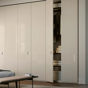 Armario Extensible Moderno Personalizado JY Project para Dormitorio, Vestidor, Armario Empotrado de Lujo con Puerta Corredera de Madera - Product Image 2