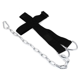 Custom Logo Non Slip Premium Cowhide Weight Lifting Neck <b>Training</b> <b>Head</b> Harness with Design Professional Fitness Equipment - Product Image 2
