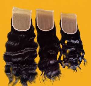 Extensiones de Cabello Humano Remy Indio 4/4 con Cierre de Encaje HD, 100% Virgen, Ondulado, de Primera Calidad, 28g - Product Image 3