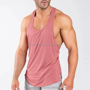 Débardeurs pour hommes respirants personnalisés, durables, avec impression de logo personnalisé, en coton à séchage rapide, pour la salle de sport - Product Image 6