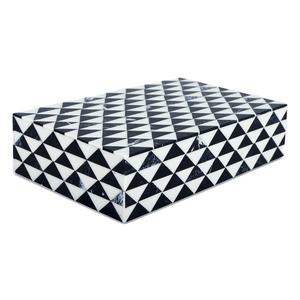 Boîte à bijoux en incrustation d'os indien Royal Heritage en résine et nacre Boîte de rangement décorative faite à la main pour offrir des cadeaux élégants - Product Image 6