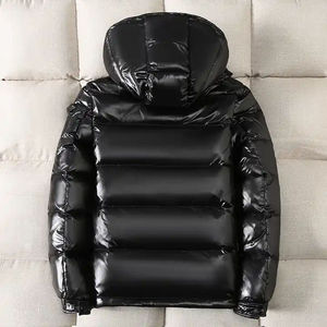 Chaqueta de Invierno Casual para Hombre, Nueva Moda, para Exteriores, Desmontable, Impermeable, Cortavientos, con Capucha, Acolchada, Gruesa, Combinación de Colores - Product Image 3