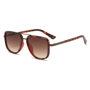 Lunettes de soleil tendance RTS avec protection UV400, monture métallique pleine, verres PC, légères (33g), pour usage extérieur, hommes et femmes, 2026 - Product Image 5