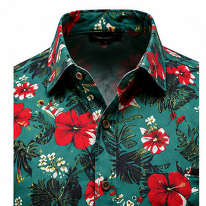 Chemise décontractée tendance pour homme avec motif graphique moderne et tissu de haute qualité - Product Image 3