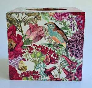 Hand Painted Metal Tissue Holder For Home Hotel & Restaurants table Organiser - Product Image 2