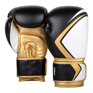 Guantes de Boxeo de Piel Sintética PU de 8oz Personalizados por el Fabricante, Guantes de Entrenamiento de Combate para Adultos al por Mayor para Boxeo, Muay Thai y Kickboxing - Product Image 2