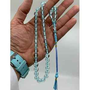 Elegante Tasbih Redondo de Plástico Hecho a Mano, Accesorio Islámico para Ramadán y Otras Ocasiones - Product Image 3