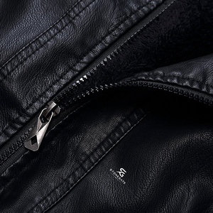 Blouson en Cuir Véritable Vintage pour Homme, Style Motard Classique, Vêtement d'Extérieur Décontracté d'Hiver, Streetwear, Fabricant 2026 - Product Image 6