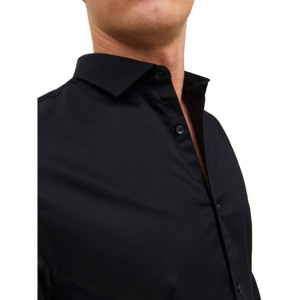 Camisas Casuales de Algodón/Poliéster 100% al por Mayor, Cuello Alto, Manga Larga, Camisas Formales de Oficina para Hombre - Product Image 4