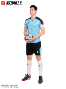 Conjunto de Camiseta de Fútbol Just Play Street II, Cuello Alto, 100% Poliéster, Secado Rápido, Transpirable, Ligero, Manga Corta, Ropa Deportiva para Adultos - Product Image 5