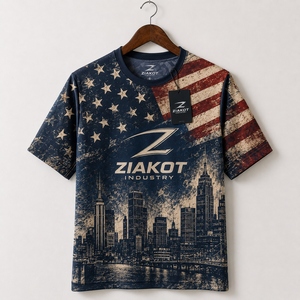 Fabricante de Camisetas Personalizadas, Camisetas de Algodón, Camisetas Extra Grandes, Impresión de Logotipos, Ropa Deportiva al por Mayor, ZIAKOT INDUSTRY Pakistán - Product Image 6