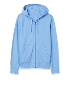 Sweats à capuche de qualité supérieure en coton épais, brodés, basiques, en mélange de coton, unisexes, entièrement zippés, super confortables - Product Image 1