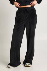 Conjunto de 2 piezas de joggers de terciopelo personalizados de color liso, estilo urbano de invierno, forro polar grueso, cómodo, talla grande, con cremallera, chándal a juego - Product Image 2