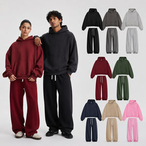 Conjunto Deportivo Unisex con Sudadera y Pantalones Jogger, Venta al Por Mayor, Embalaje en Fardos, Ropa de Fábrica de Bangladesh, Conjuntos Deportivos con Cuello Camisero en Oferta - Product Image 5
