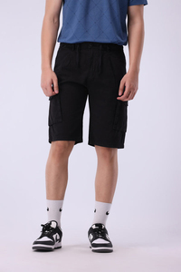 Pantalones cortos de mezclilla ajustados para hombre, pantalones cortos de mezclilla rasgados a la moda para verano, ropa de moda estilo callejero - Product Image 3