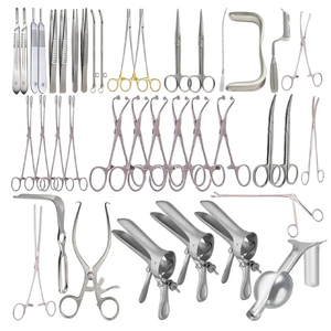ชุดเครื่องมือผ่าตัดทางนรีเวชคุณภาพสูง 32 ชิ้น ทำจากสแตนเลสสตีล ใช้ซ้ำได้ สำหรับใช้ในโรงพยาบาลและคลินิก - Product Image 1