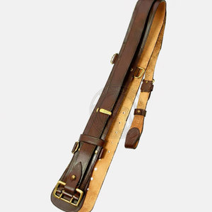 Cinturón Sam Browne Hecho a Medida con Correa Ajustable de Cuero Vacuno y Hebilla Segura, Estilo Casual para Ropa Clásica - Product Image 2