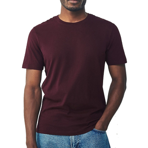 T-shirt décontracté surdimensionné pour homme, 100 % coton, col rond, manches courtes, respirant, séchage rapide, OEM, marque privée - Product Image 4